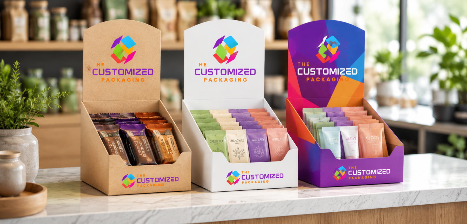White Corrugated Dispenser Boxes for Clean Branding